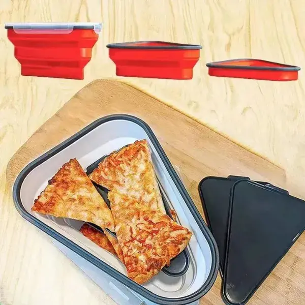 Tupperware Dobrável Para Pizza - GadGets Incríveis