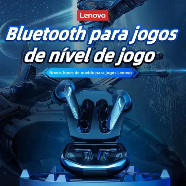 Fone De Ouvido Lenovo Pro 5.3 Sem Fio Headset Bluetooth Original - GadGets - Incríveis