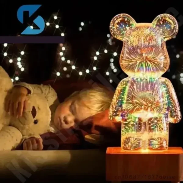 Luminária Urso - Decoração Atmosfera De Projeção - GadGets Incríveis